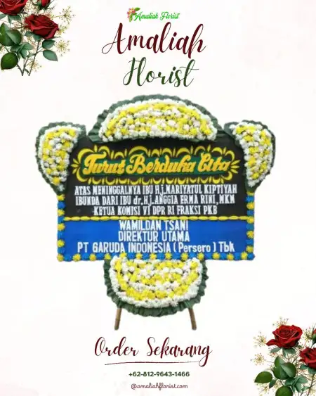 Papan Bunga Duka Margolelo